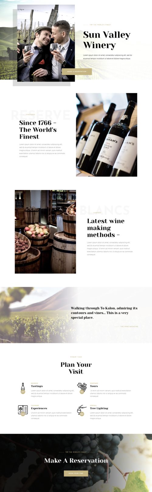 Winery - Home 1