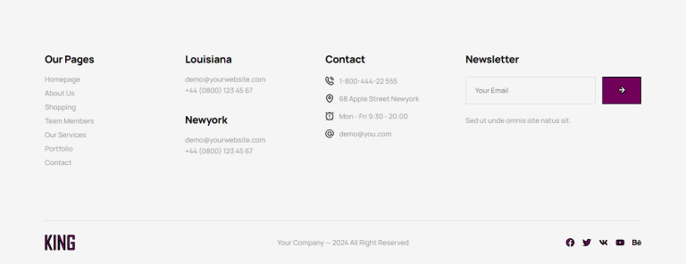 Footer c2443