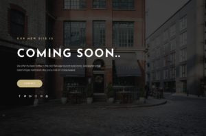 Coffee Shop - Coming soon