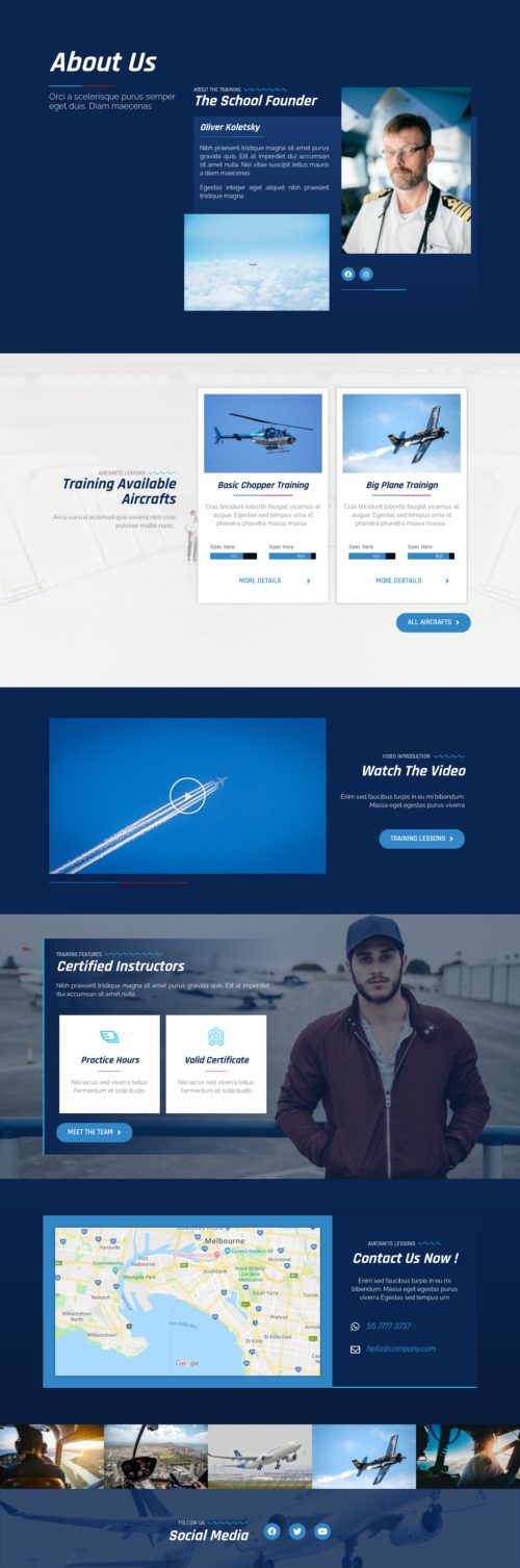 Flight Training - About us