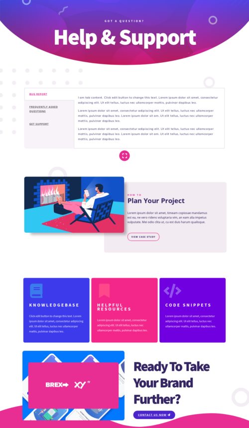 Web Agency - Help