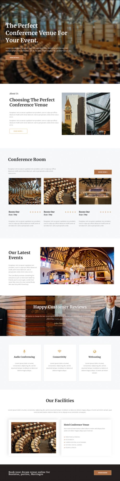 Conference Venue - Home 1