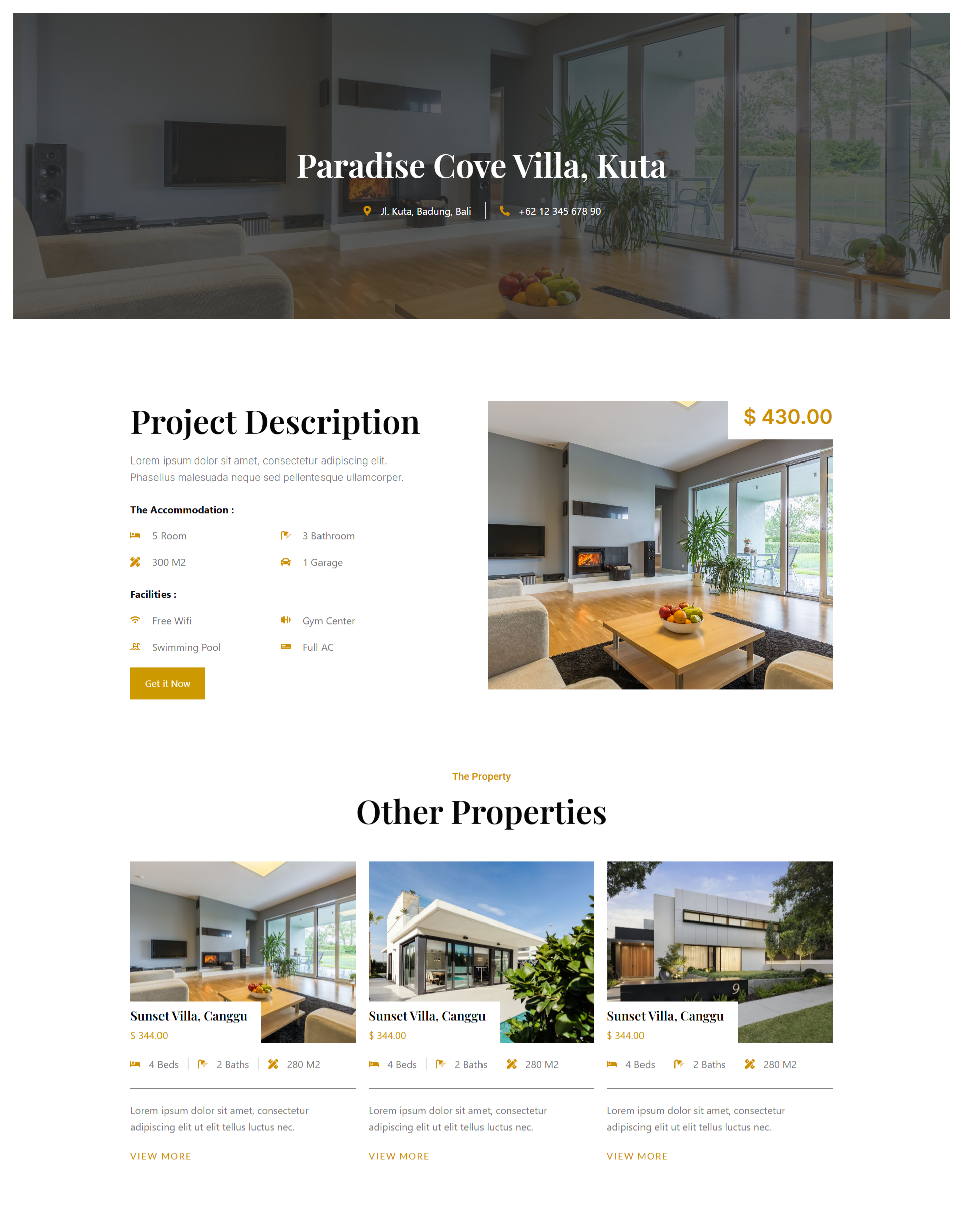 Property Listing Detail - Real Estate