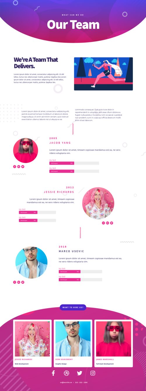 Web Agency - Team