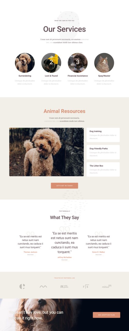 Animal Rescue - Services 1