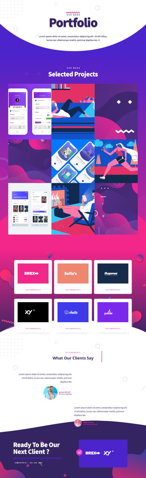 Web Agency - Portfolio 2