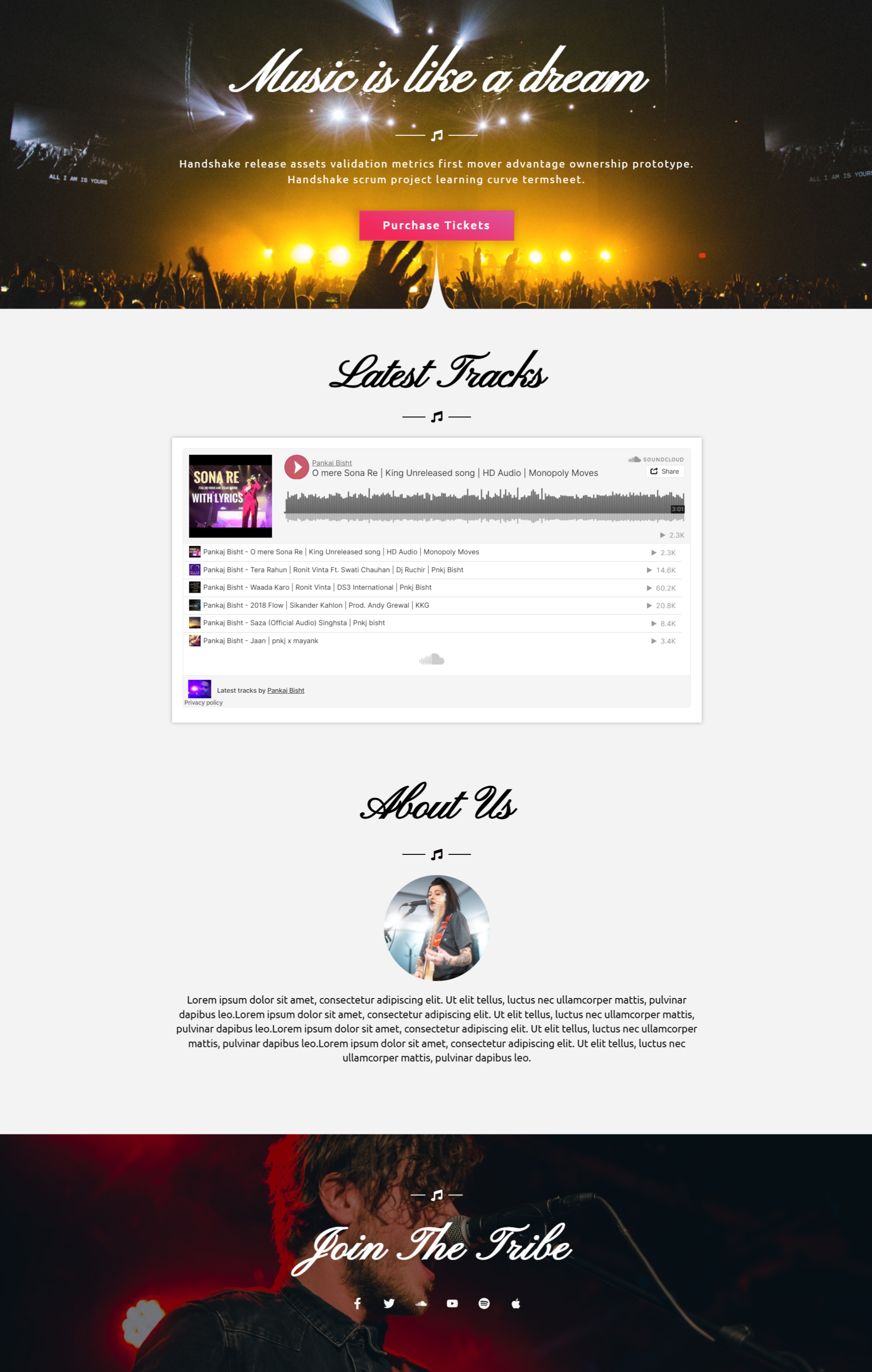 Musician One Page V1