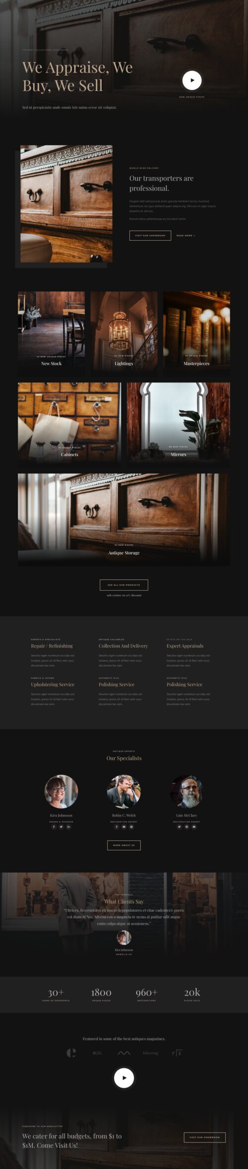 Antique Furniture - Home 1