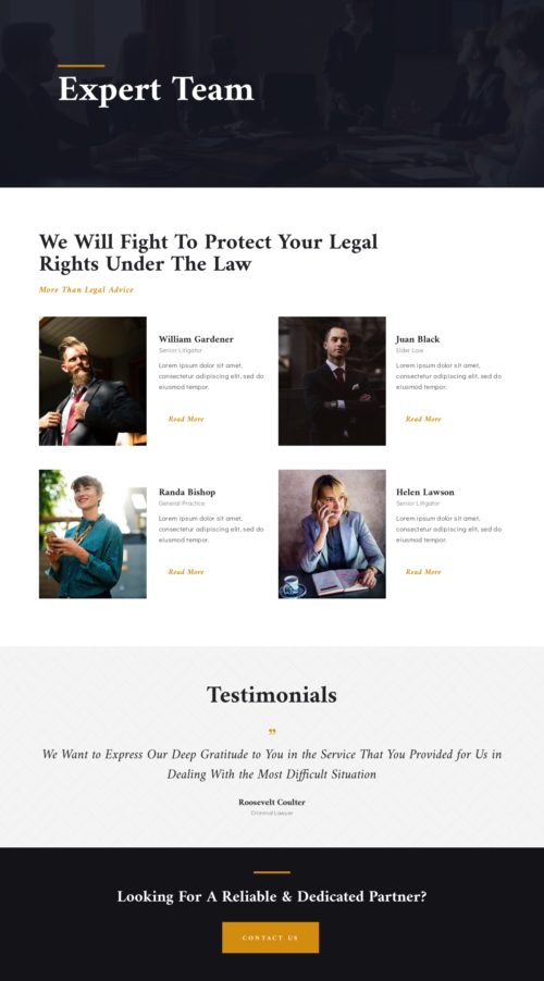 Law Firm - Team 2