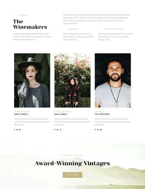 Winery - Winemakers