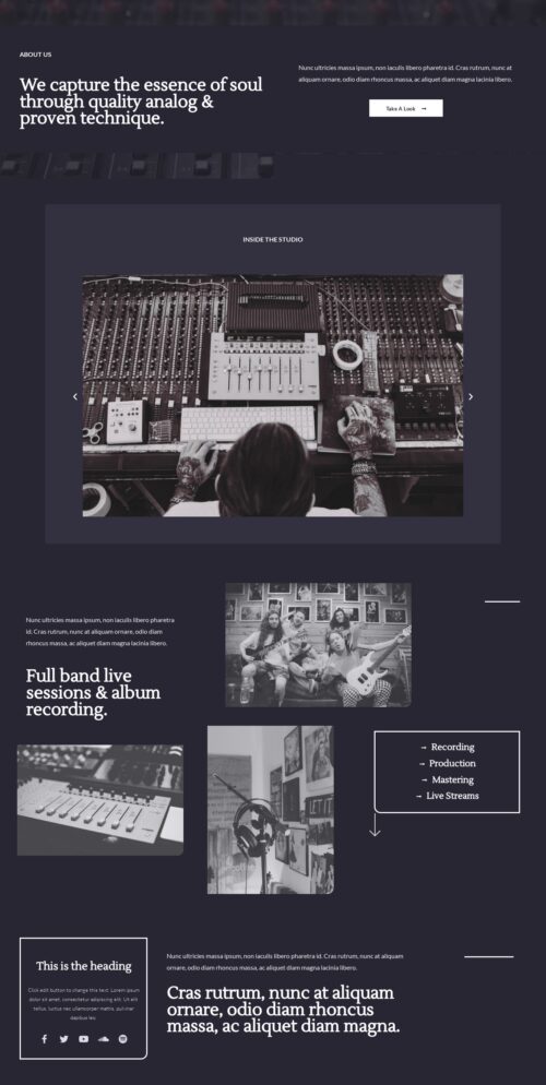 Recording Studio - About Us 2