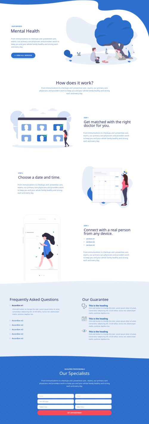 Modern Clinic - Single Services