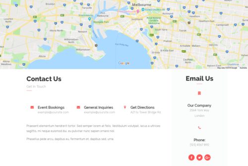 Catering Business - Contact us 2