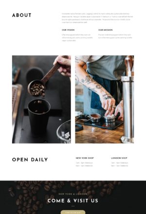 Coffee Shop - About