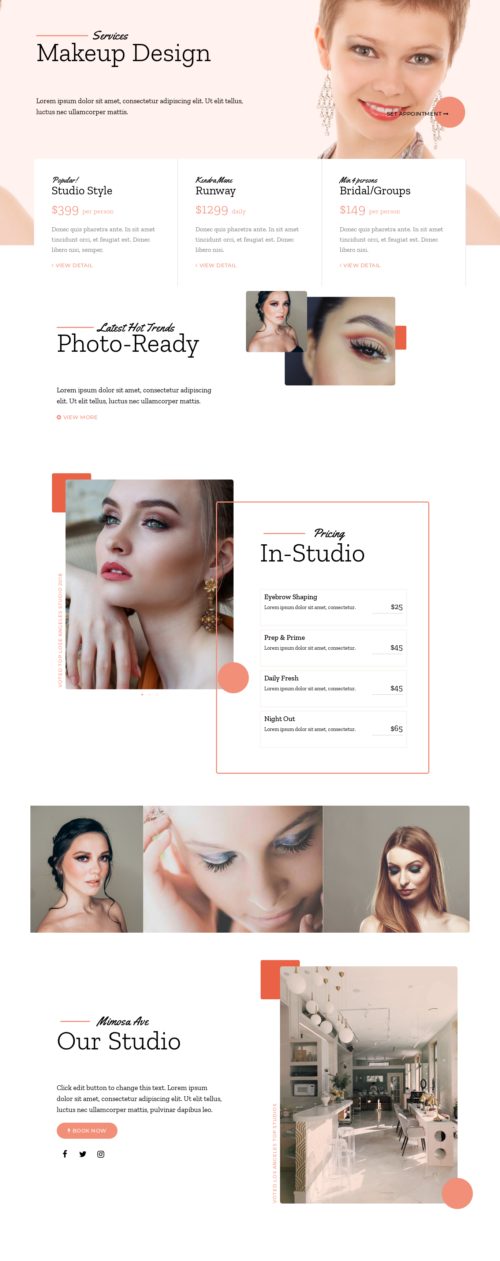 Beauty - Service - Detail