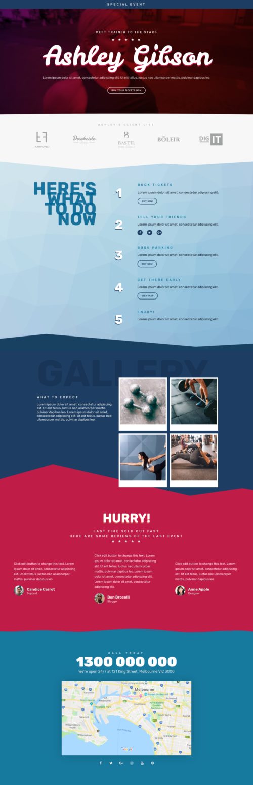 Colourful Gym - Promotions