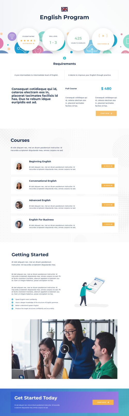 Language School Program