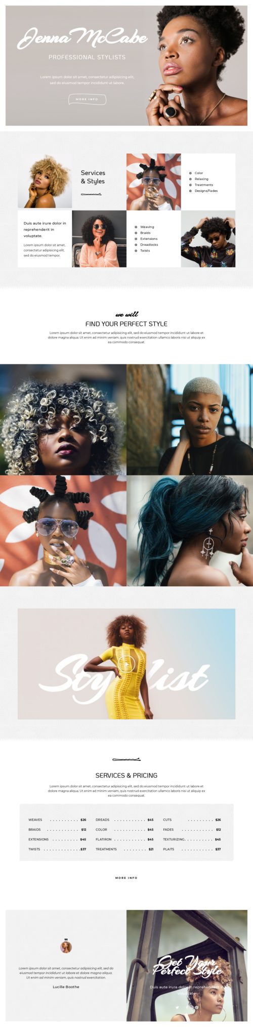Stylist - Home