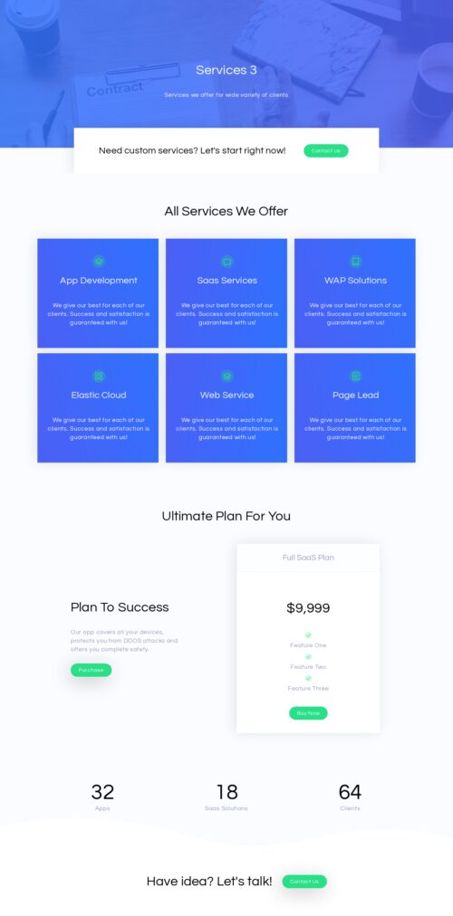 SaaS App - Services 3