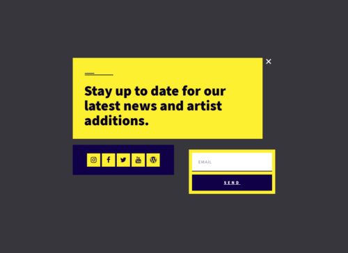 Arts Festival - Popup
