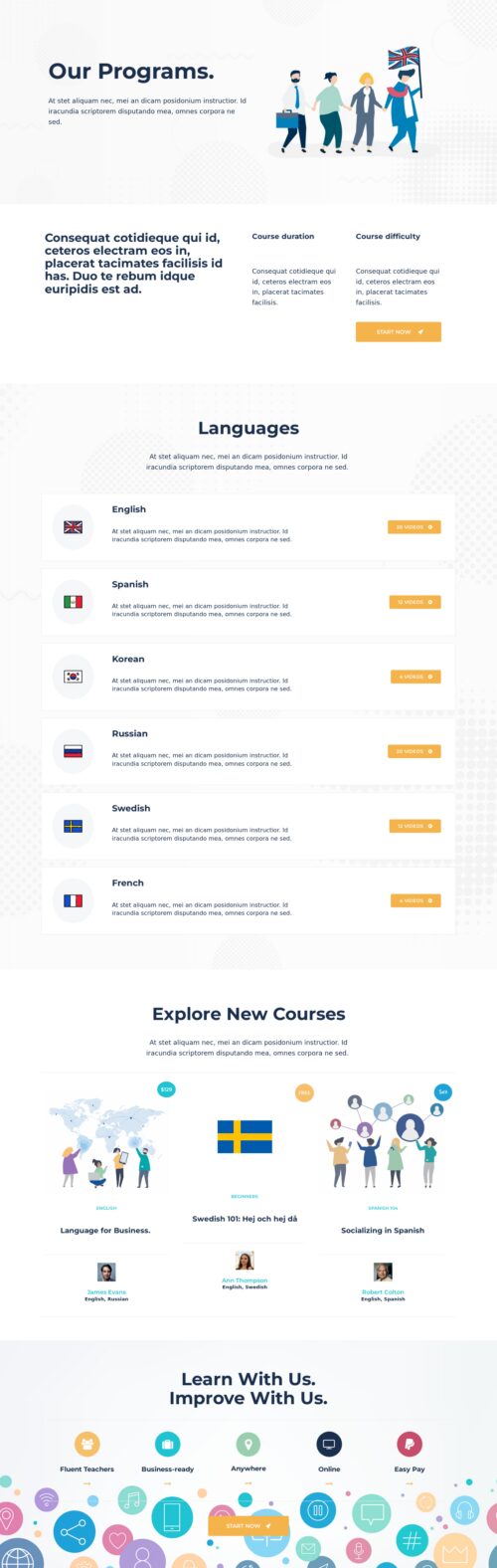 Language School Language Programs