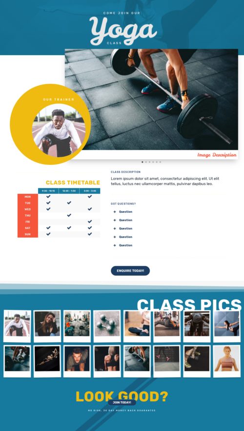 Colourful Gym - Class 2