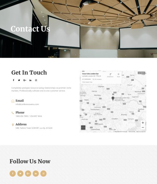 Conference Venue - Contact 1