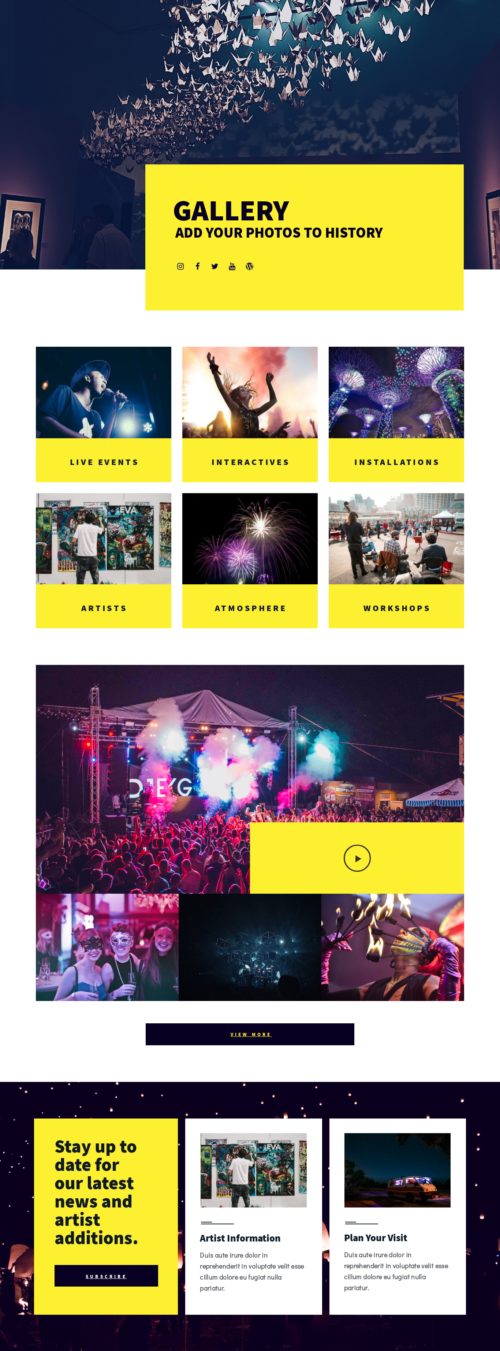 Arts Festival - Gallery