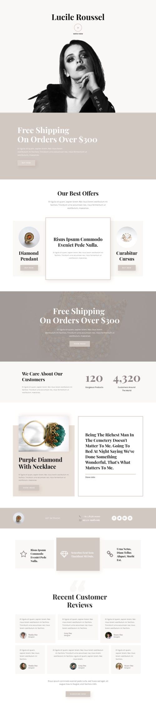 Artisan Jewelry Maker - Home 3