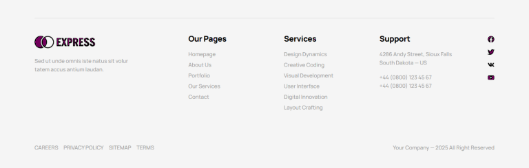 Footer c3473