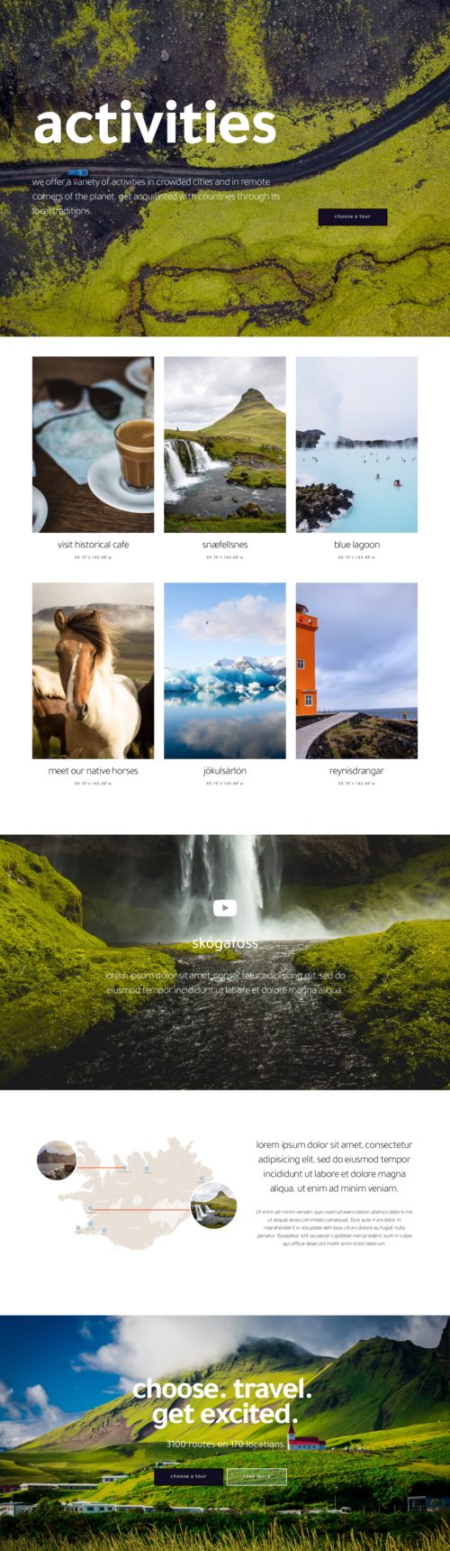 Local Tourism Guide - Activities 1