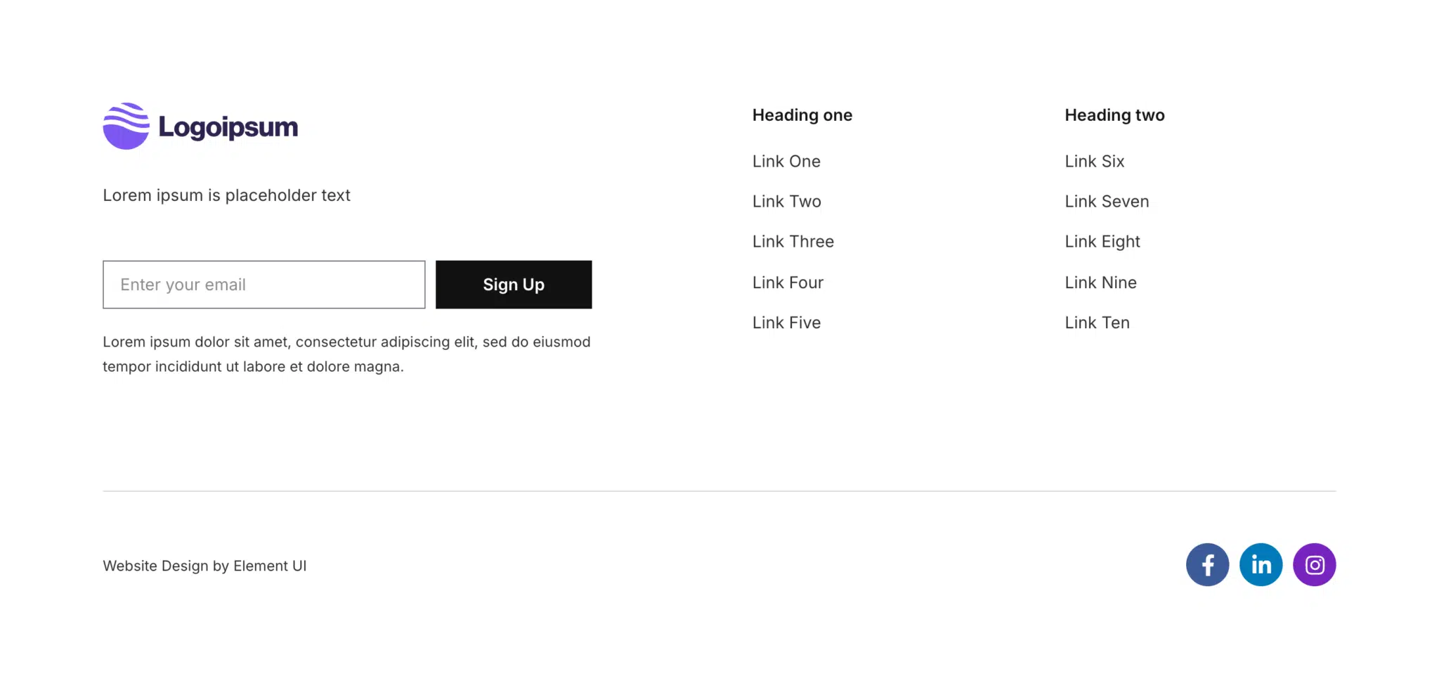 Footer 16