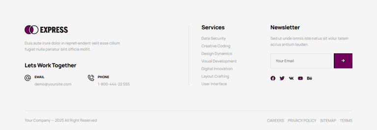 Footer c3483