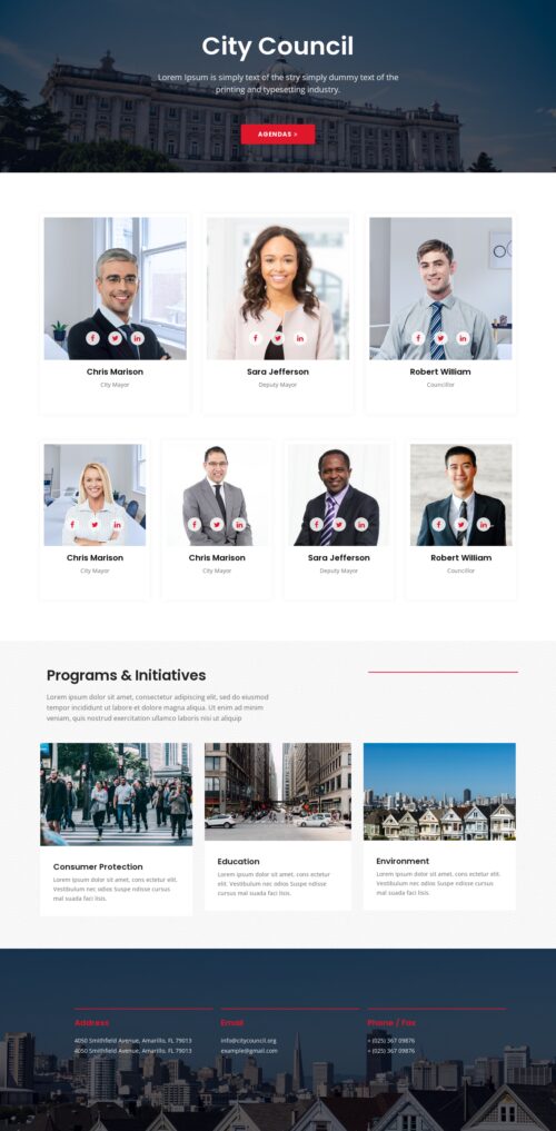 City Council - Team