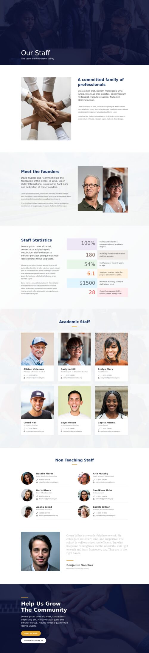 School Staff