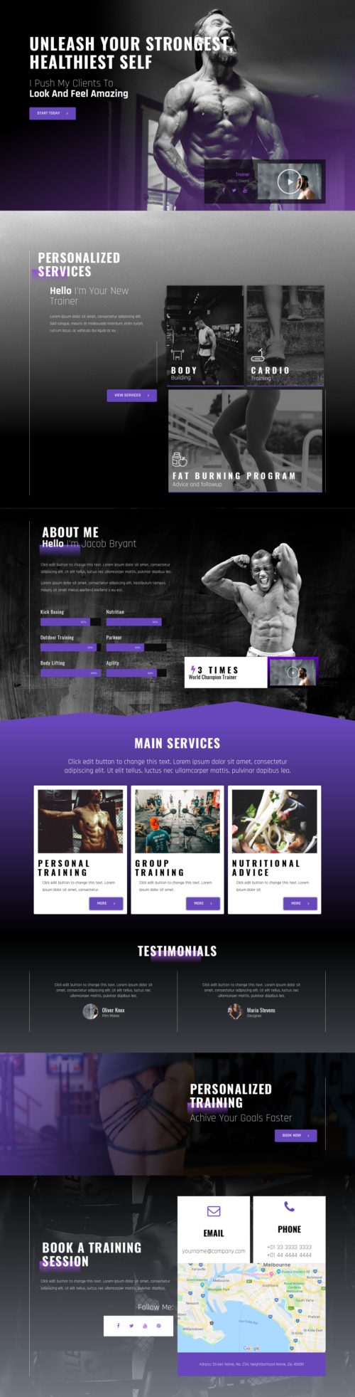 Personal Trainer - Home 1