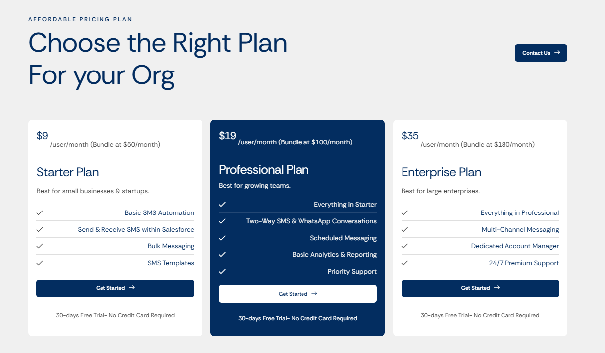 Pricing Table 14
