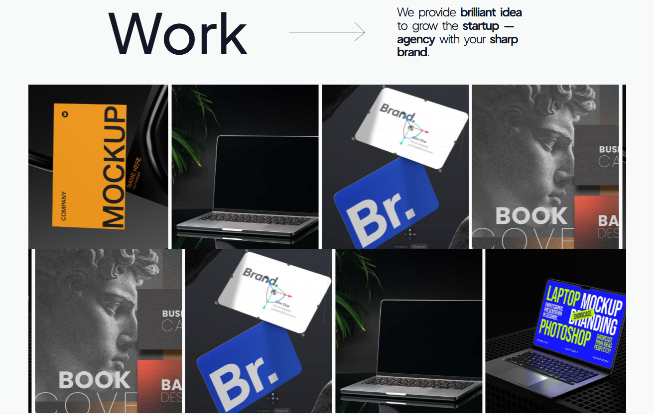 Creative Agency - Portfolio Carousel 1