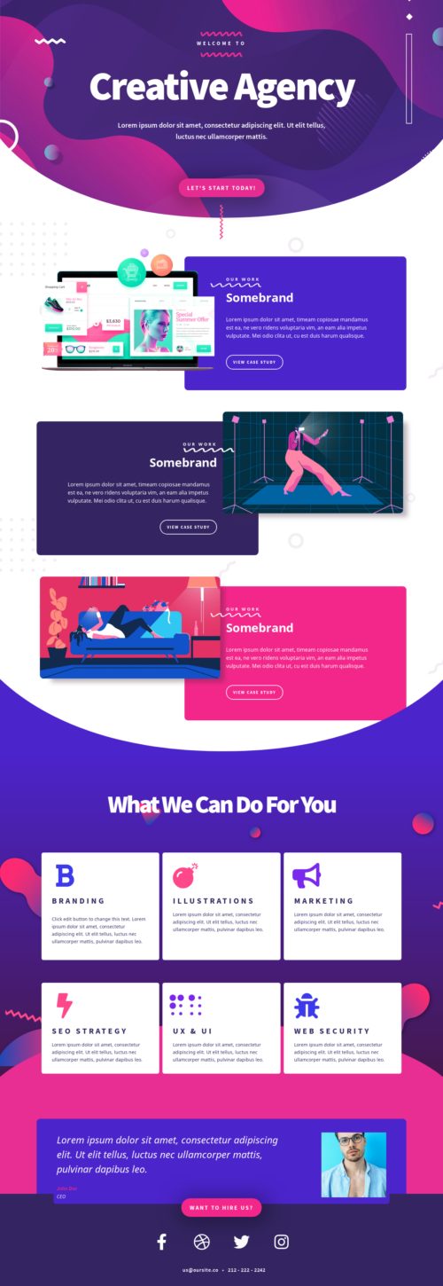 Web Agency - Home 2