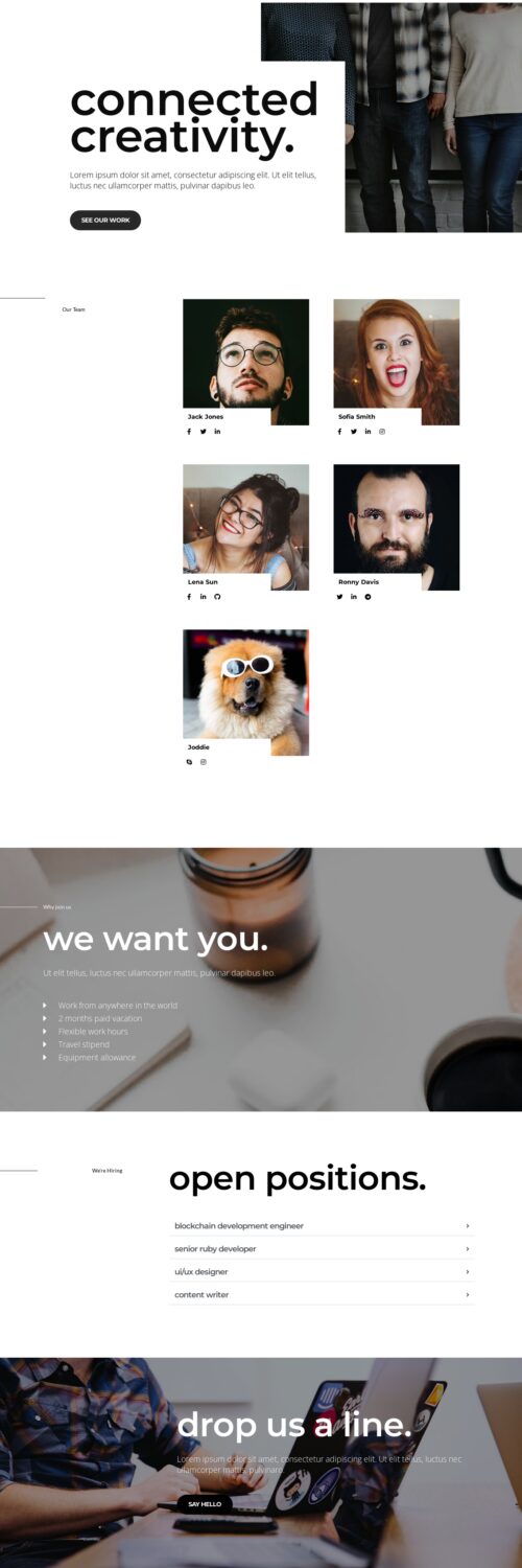 Creative Agency - team 1
