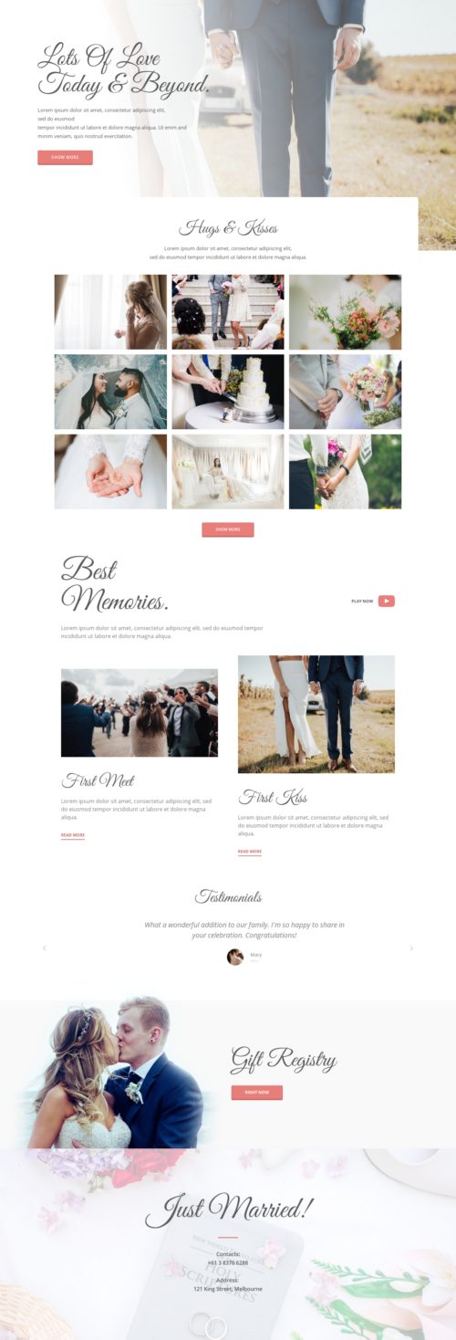 Wedding - Home 5