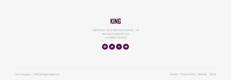 Footer c2438