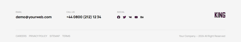 Footer c2473