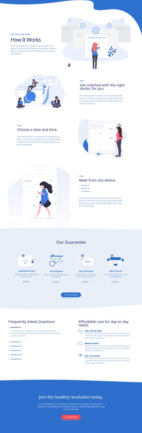 Modern Clinic - How It Works