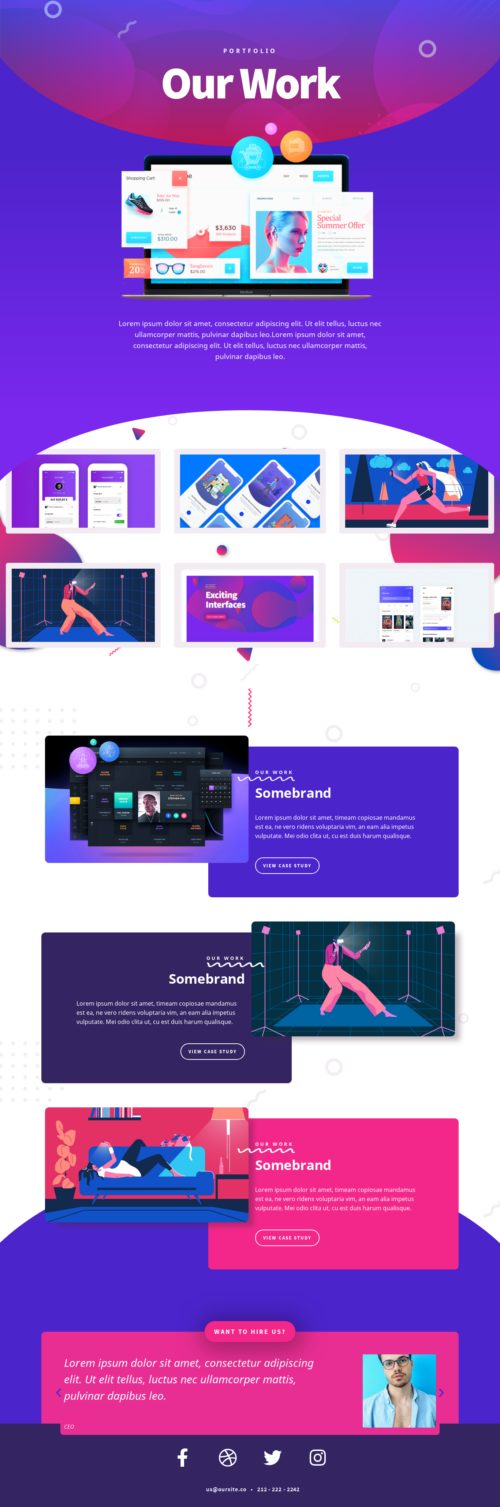 Web Agency - Portfolio