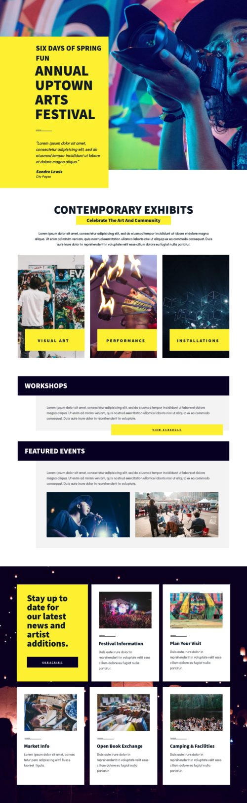 Arts Festival - Home 4