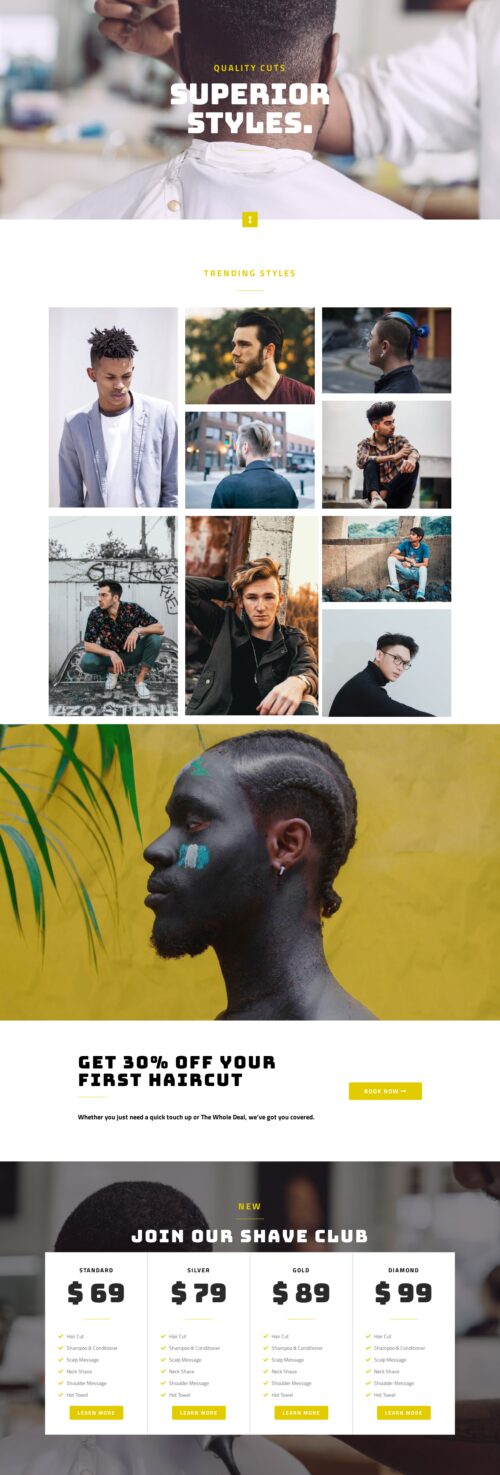 Urban Barber - Styles