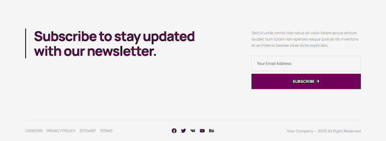 Footer c3470