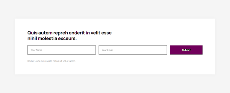 Email Opt-in c961