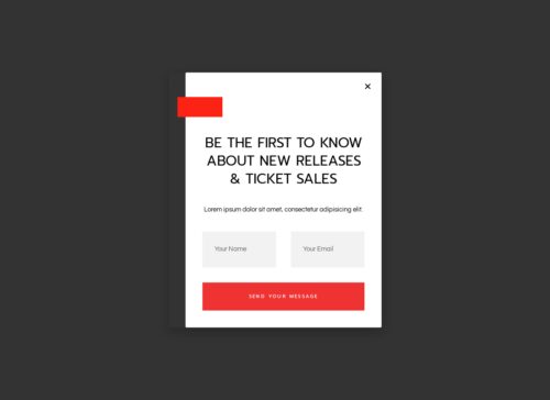 Indie Record Label - Popup